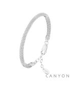 Pulsera de plata frambuesa