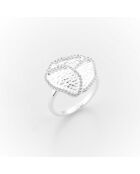 Silberring mit Zirkoniumoxid R6802