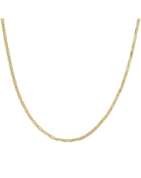 Collar de latón dorado