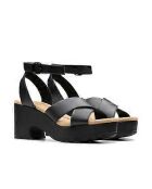 Sandalias negras Nerisa Pearl - Tacón de 7,5 cm