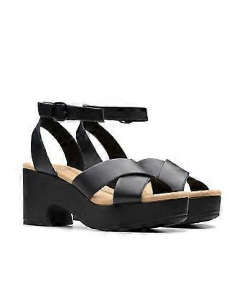 Sandalias negras Nerisa Pearl - Tacón de 7,5 cm