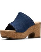 Nerisa Vine Dark Spijkersandalen met hak van 7,5 cm