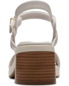 Sandalias Jaylan Ray de piel blanquecina - tacón de 5 cm