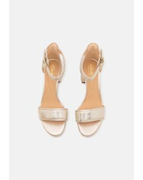 Sandales Ezoria Mae champagnes - Talon 7cm