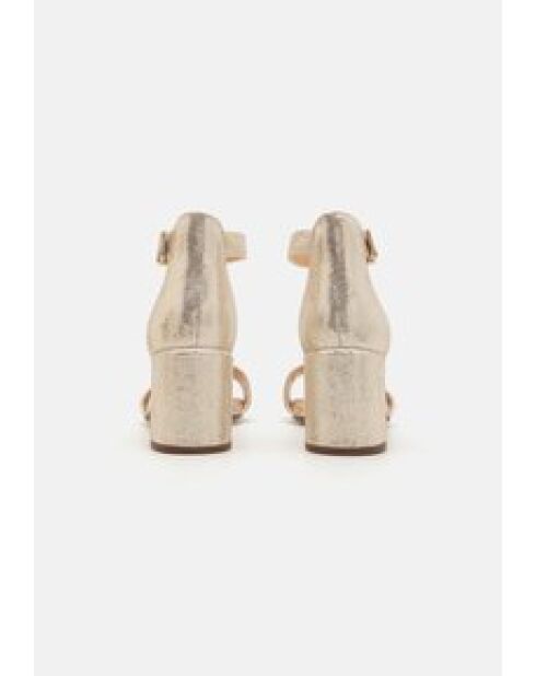 Sandales Ezoria Mae champagnes - Talon 7cm