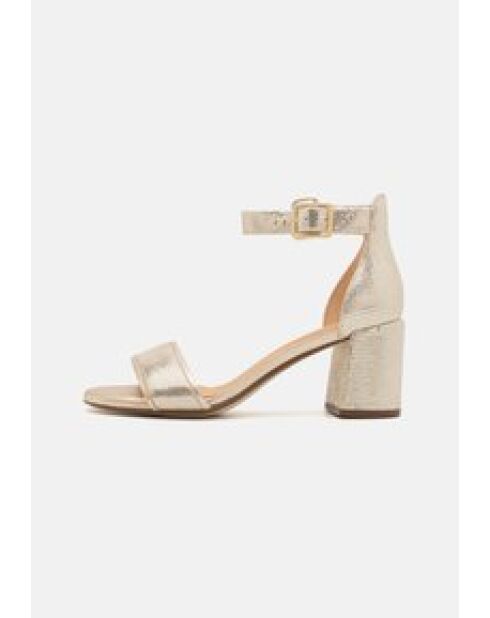 Sandales Ezoria Mae champagnes - Talon 7cm