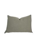 Kissenbezug aus Leinen, 50 x 70 cm, grün