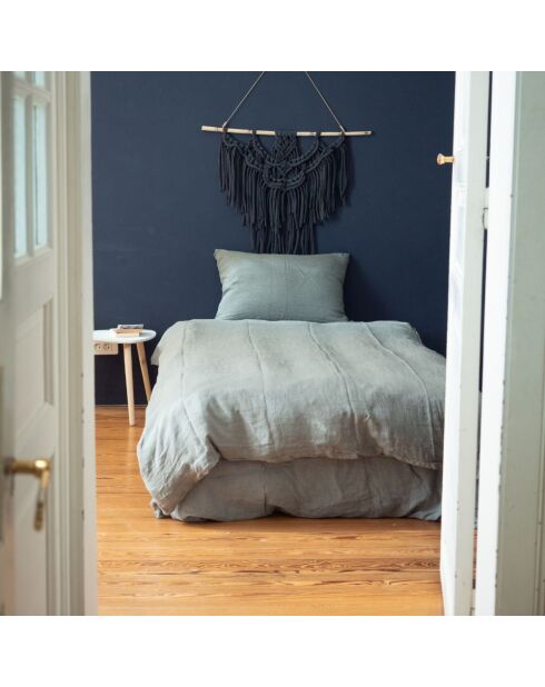 Kissenbezug aus Leinen, 50 x 70 cm, grün