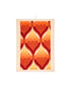 Torchon en lin et coton muscade - 50x70 cm