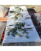 Lot de 4 serviettes de table deep dye écrues - 45x45 cm