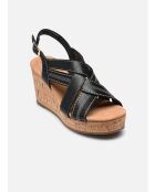 Sandalias negras Sabina Sling - Tacón 8cm