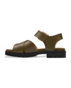 Sandalias Orinoco Cross Dark Olive Leaf