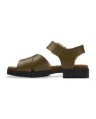 Sandalias Orinoco Cross Dark Olive Leaf