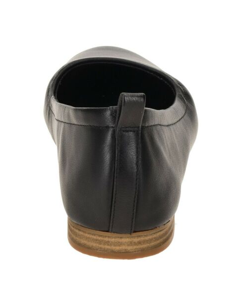 Fawna Soft schwarze Lederschuhe