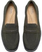 Scarpe Lauryl Step in pelle scamosciata verde oliva