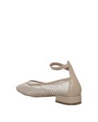 Ballerines en Cuir 340-02 écrues