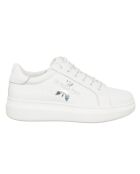 Sneakers 210-30 in pelle bianca