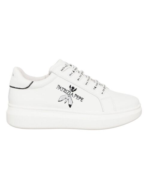 210-06 witte leren sneakers