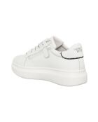 210-06 witte leren sneakers