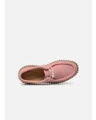 Chaussures Torhill Bee en daim rose poudré