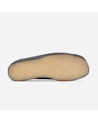 Wallabee zwarte laklederen schoenen