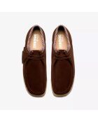 Chocoladebruine schoenen van Wallabee