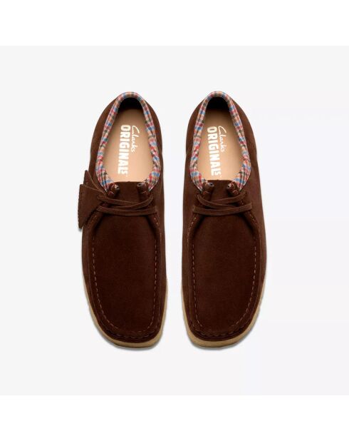Chocoladebruine schoenen van Wallabee