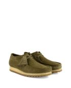 Scarpe Wallabee RB in pelle scamosciata verde oliva