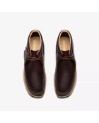 Wallabee Scout Stiefel braun gemasert