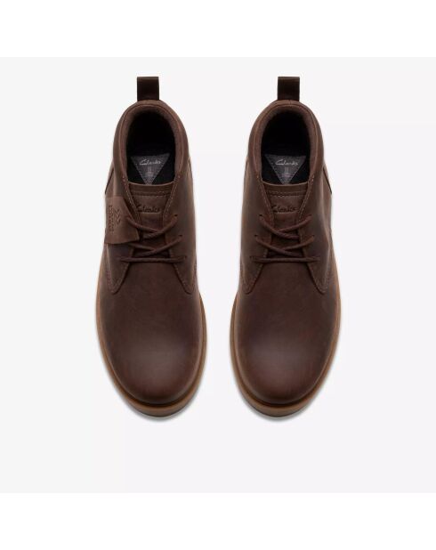 Bottes Berhill MidGTX en cuir camel doublé