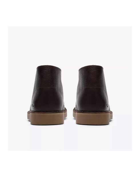 Stivali Desert Bt Evo in pelle marrone scuro