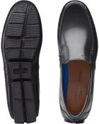 Markman Plain zwarte leren schoenen