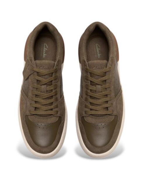 Chaussures Courtlite2 Lo en daim kaki