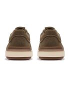 Scarpe Courtlite2 Lo in pelle scamosciata kaki