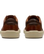 Brodin Lace donkerbruine leren schoenen