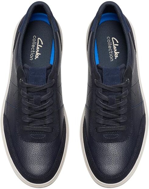 Brodin Lo marineblauwe leren schoenen