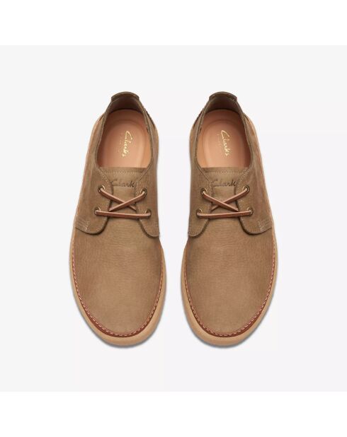 Zapatos Clarkwood Low Nobuck Oak