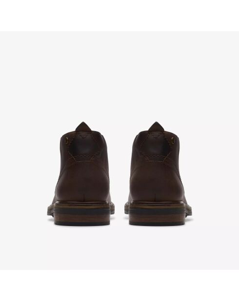 Bottes Newford Mid en cuir cirées