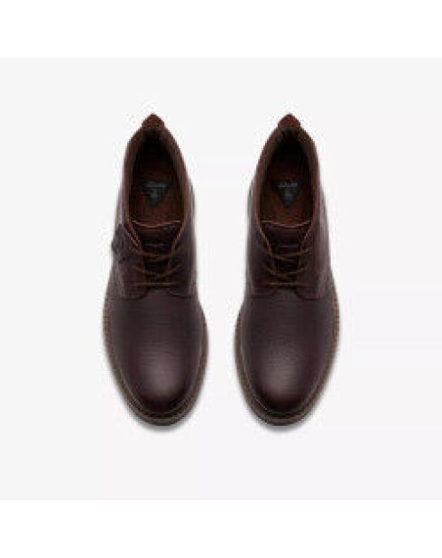 Newford Mid WP Stiefel aus gefüttertem braunem Leder