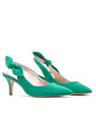 157668 Pino suède pumps - Hak: 6 cm