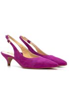 Escarpins en daim 156664 Bogor/fuchsia - Talon : 5 cm