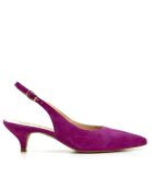 Escarpins en daim 156664 Bogor/fuchsia - Talon : 5 cm