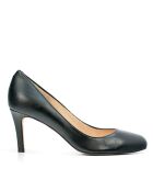 Schwarze Lederpumps Otilia - Absatz: 6 cm