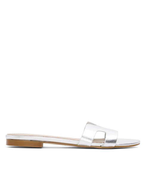 CA-380 Plata leren sandalen