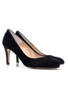Pumps van zwart suède van Otilia - Hak: 6 cm