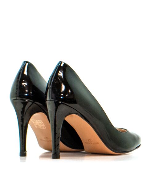 Zwarte pumps van Gemma lakleer - Hak: 8,5 cm