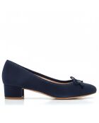 44639 blauwe suède pumps