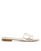 Sandales en cuir CA-380 dorées