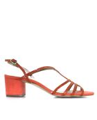 Sandalias CA-1076 Lips de gamuza - Tacón: 5.5 cm