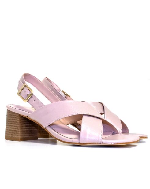 SD-172 Wüstenledersandalen - Absatz: 5,5 cm